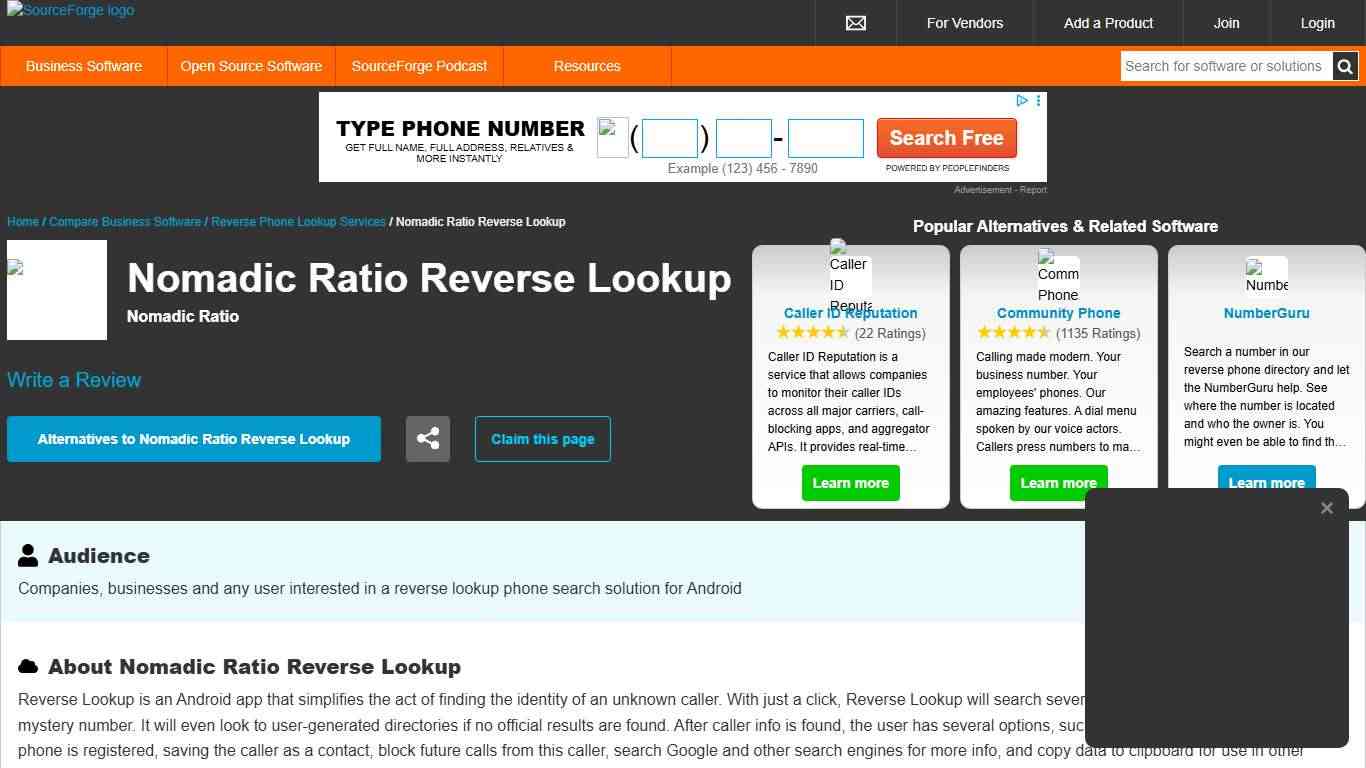 Nomadic Ratio Reverse Lookup Reviews in 2026